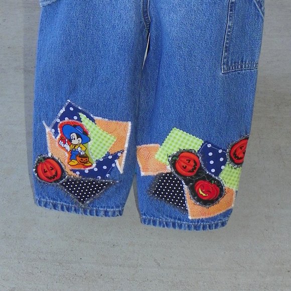 Overalls Mickey Mouse Halloween Custom Made 3T - Picture 6 of 10